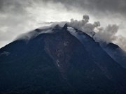Mount Sinabung erupts in Sumatra, Indonesia