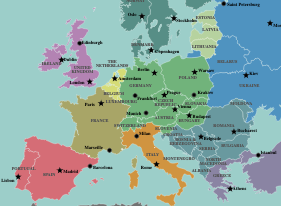 Coronavirus travel restrictions around Europe