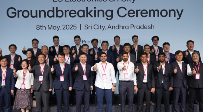 LG: New Manufacturing Hub to be built in India