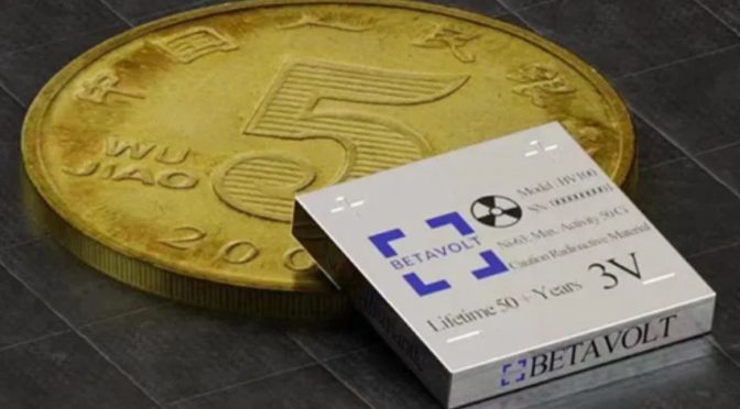 China’s Betavolt Claims “50-Year Nuclear Battery”